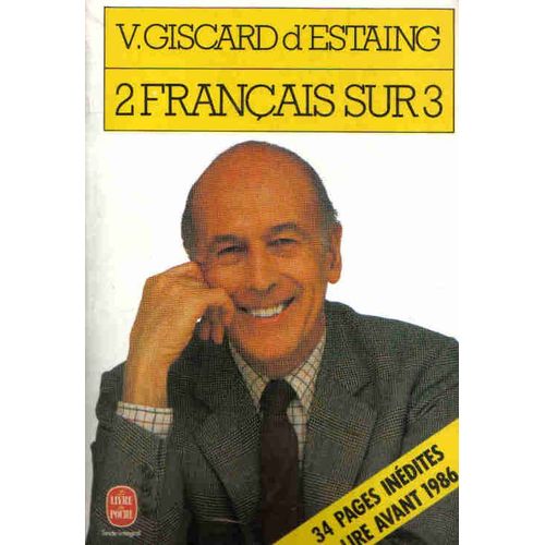 Deux Franais Sur Trois   de Giscard D'estaing, Valry  Format Poche 