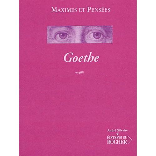 Goethe (1749-1832)   de goethe  Format Poche 