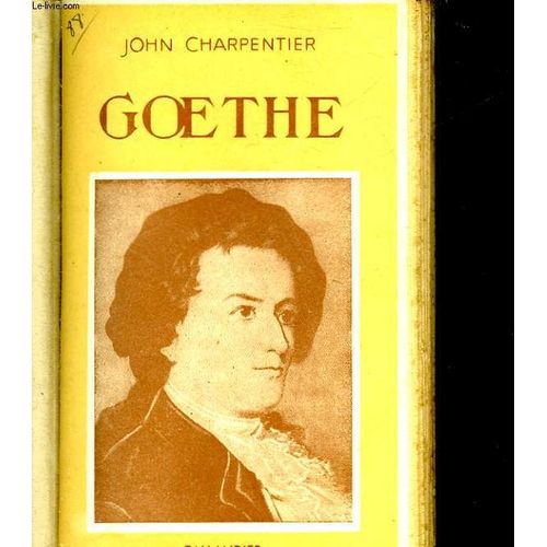 Goethe   de john charpentier