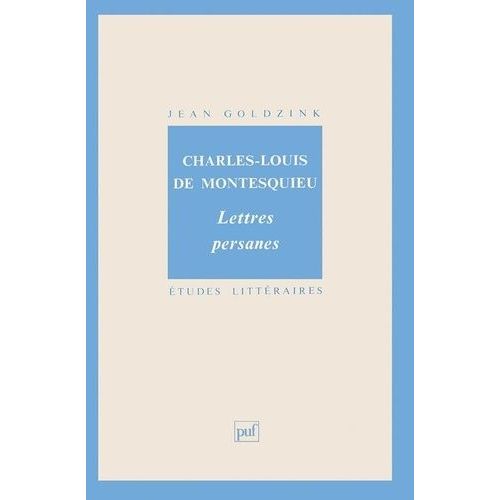 Charles Louis De Montesquieu, Lettres Persanes    Format Poche 