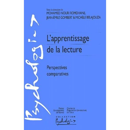 L'apprentissage De La Lecture - Perspectives Comparatives    Format Broch 