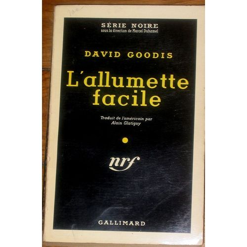 L'allumette Facile   de david goodis 