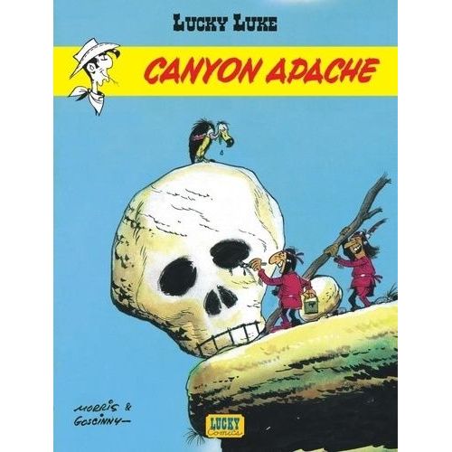 Lucky Luke - Tome 6 - Canyon Apache   de Morris  Format Album 