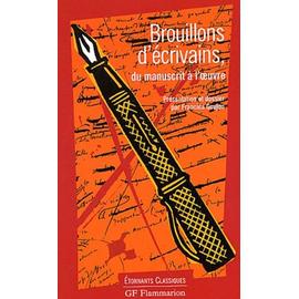 Brouillons D'écrivains, Du Manuscrit À L'oeuvre | Rakuten