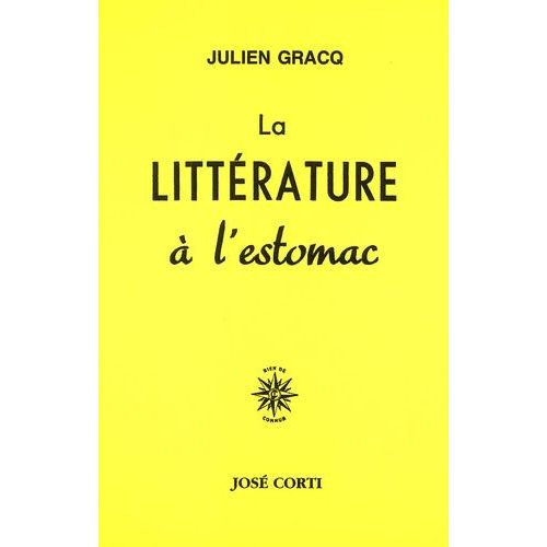 La Littrature  L'estomac    Format Broch 