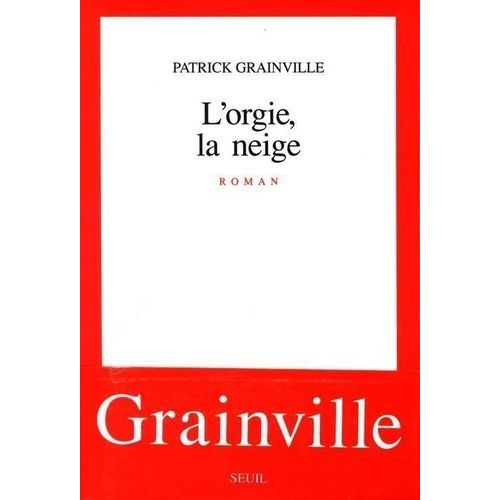 L'orgie, La Neige    Format Beau livre 