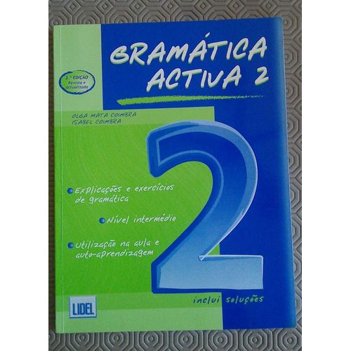 Gramatica Activa 2   de Coimbra Isabel  Format Broch 