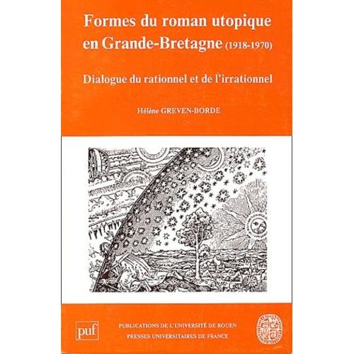 Formes Du Roman Utopique En Grande-Bretagne (1918-1970)    Format Broch 