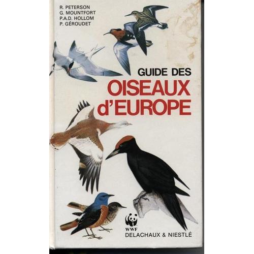 Guide Des Oiseaux D'europe   de Peterson, R.  Format Cartonn 