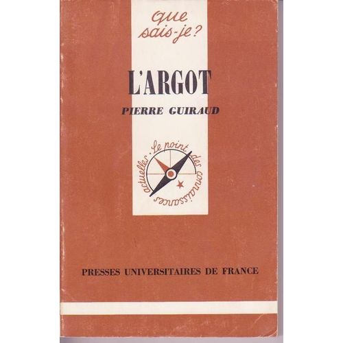 L'argot    Format Broch 