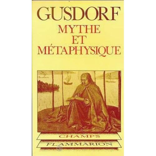 Mythe Et Metaphysique   de georges gusdorf  Format Poche 