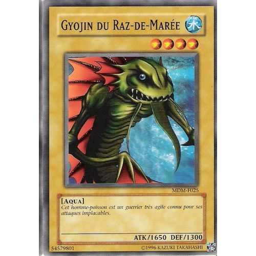 Gyojin du Raz de Marée Carte YuGiOh Carte Monstre Rakuten