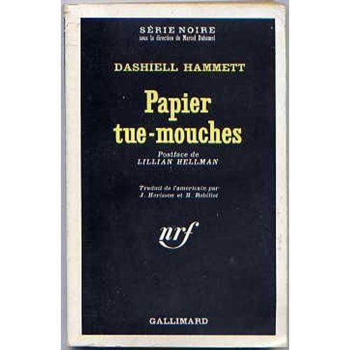 Papier Tue Mouches.   de HAMMETT DASHIELL 