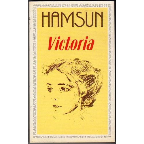 Victoria.Histoire D'un Amour.   de knut hamsun  Format Poche 