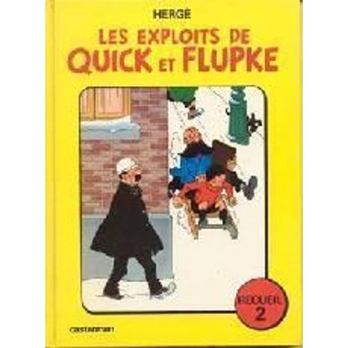 Les Exploits De Quick Et Flupke - Recueil N2   de Herge, C.  Format Album 