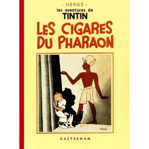 Les Aventures De Tintin - Les Cigares Du Pharaon - Edition Fac-Simil En Noir Et Blanc   de Herg  Format Album 