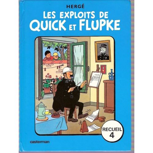 Les Exploits De Quick Et Flupke- Recueil N 4   de HERG 