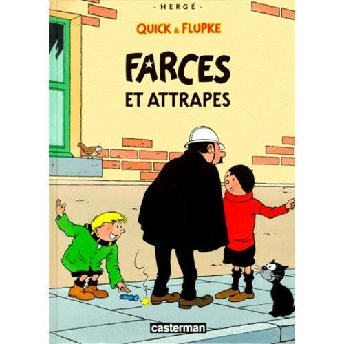 Quick & Flupke Tome 10 - Farces Et Attrapes   de Herg null  Format Album 