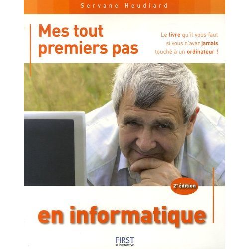 Mes Tout Premiers Pas En Informatique   de Heudiard Servane  Format Broch 