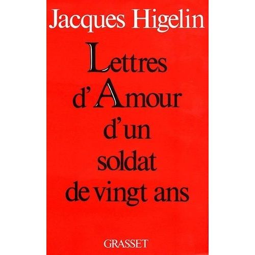 Lettres D'amour D'un Soldat De Vingt Ans    Format Grand Format 