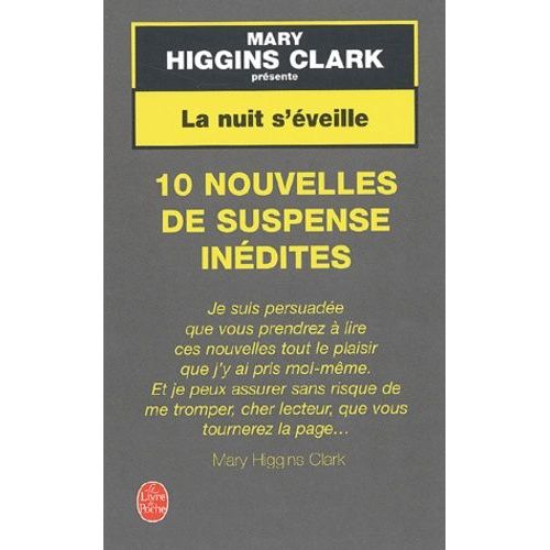 La Nuit S'veille - 10 Nouvelles De Suspense Indites   de Higgins Clark Mary  Format Poche 