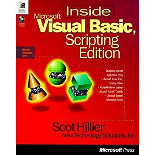 Inside Microsoft Visual Basic Scripting Edition   de Scot Hillier  Format Broch 