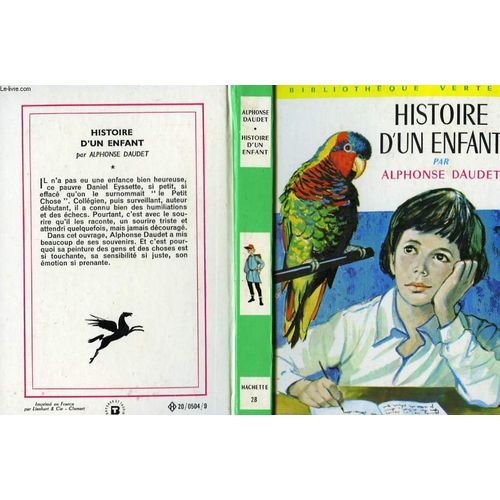 Histoire D'un Enfant   de alphonse daudet  Format Reli 