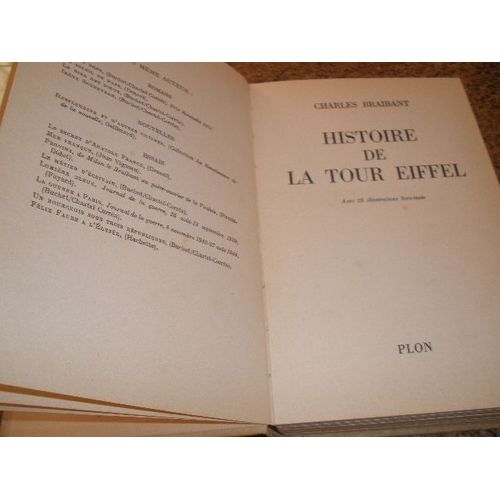 Histoire De La Tour Eiffel   de charles braibant