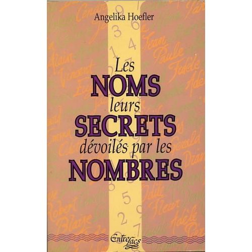 Les Noms Leurs Secrets Dévoilés Par Les Nombre Rakuten