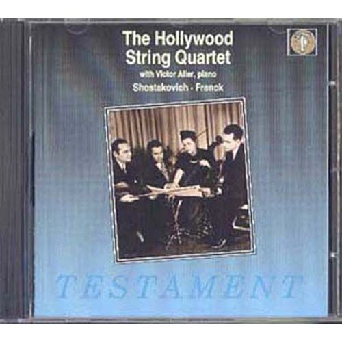 Quint. Avec Piano De Chostakovitch, Quint. Avec Piano De Franck Hollywood String Quartet - Hollywood String Quartet