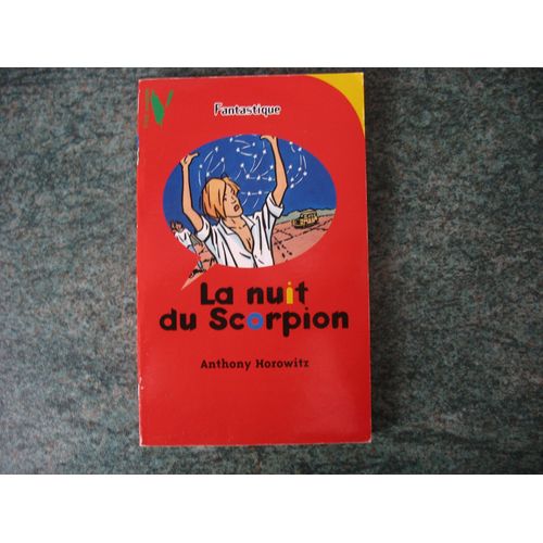 La Nuit Du Scorpion   de anthony horowitz  Format Poche 