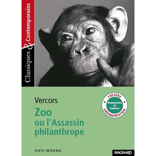 Zoo - Ou L'assassin Philanthrope   de Vercors  Format Poche 