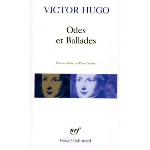 Odes Et Ballades   de Hugo Victor  Format Poche 