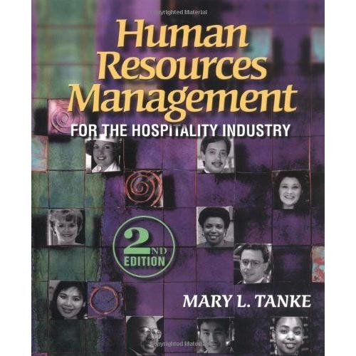 Human Resources Management For Hospitality   de tanke m.l. 