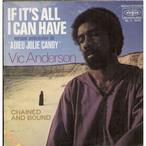 If It's All I Can Have  (R. Jeannot - F. Harvel  - Hamilton) Version Amricaine De 
