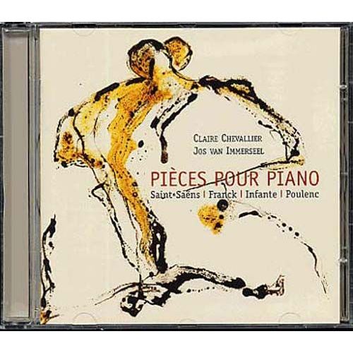 Pices  2 Pianos De Saint-Sans (Danse Macabre, Variations Sur Un Thme De Beethoven), Franck (Prlude, Fugue Et Variations), Infante (Trois Danses Andalouses) Et Poulenc - Elgie... - Jos, Van Immerseel