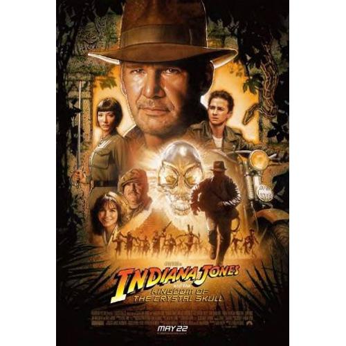 Indiana Jones And The Kingdom Of The Crystal Skull (Single Disc) de Steven Spielberg