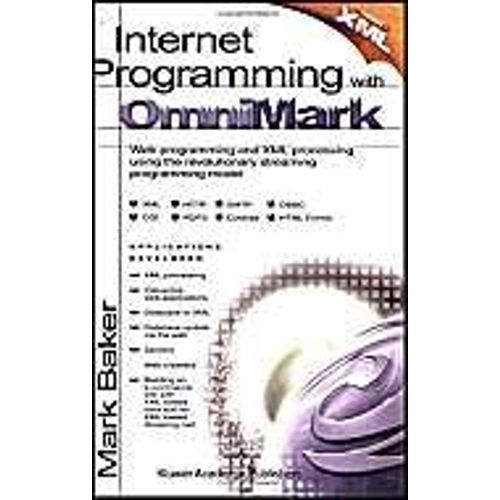 Internet Programming With Omnimark   de Mark Baker 
