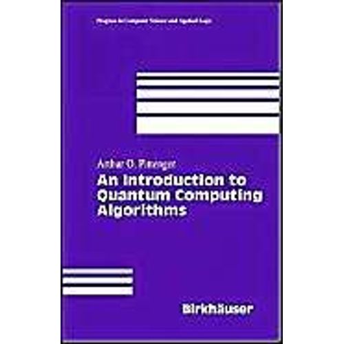 An Introduction To Quantum Computing Algorithms    Format Reli 