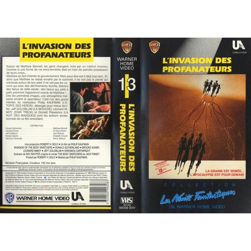 Invasion Des Profanateurs L de Philip Kaufman
