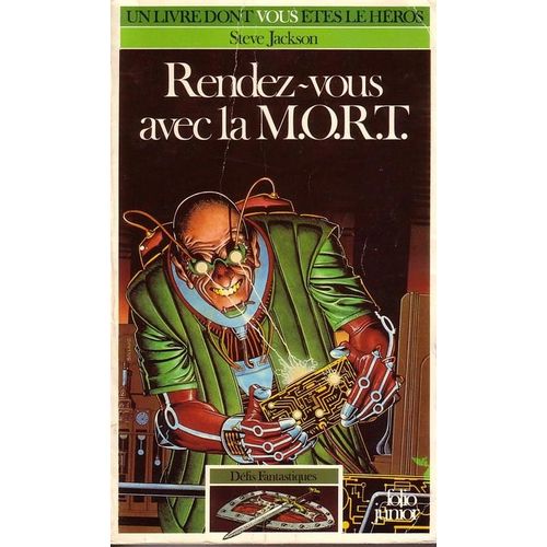 Dfis Fantastiques : Rendez-Vous Avec La M.O.R.T.   de Jackson Steve  Format Poche 