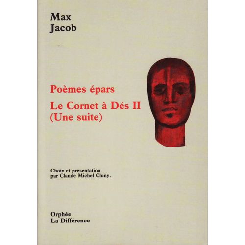 Pomes pars - Le Cornet  Ds Ii - Une Suite   de Jacob Max  Format Broch 