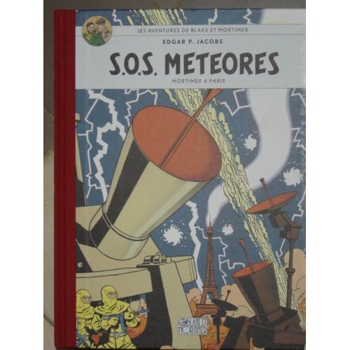 Les Aventures De Blake Et Mortimer- Sos Meteores   de jacobs, edgar  Format Beau livre 