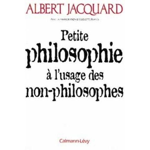 Petite Philosophie  L'usage Des Non-Philosophes    Format Broch 