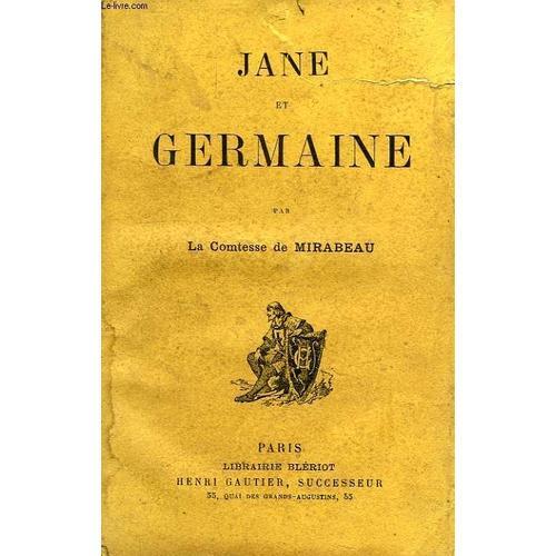 Jane Et Germaine   de Mirabeau Comtesse De