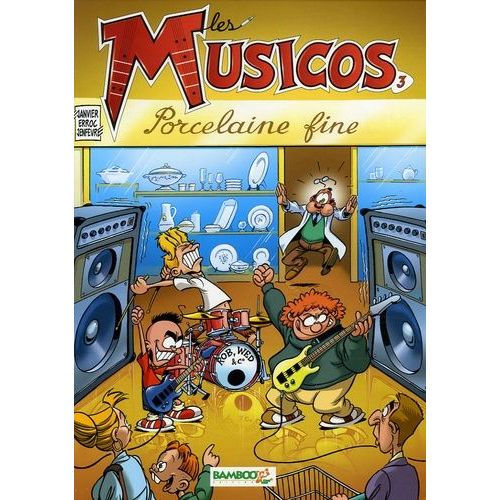 Les Musicos Tome 3 - Porcelaine Fine   de Jenfvre Henri  Format Album 