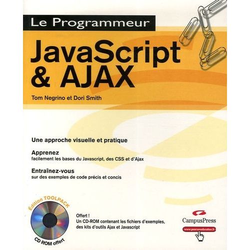 Javascript Et Ajax (1 Cd-Rom)    Format Broch 