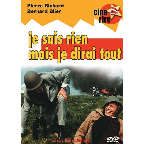 Je Sais Rien Mais Je Dirai Tout de Pierre Richard