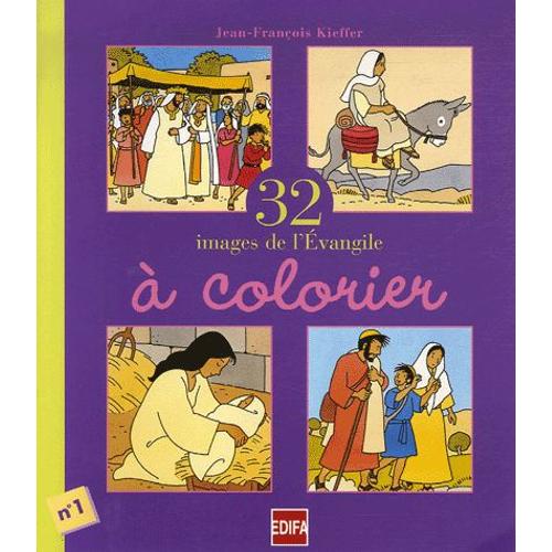 32 Images De L'evangile À Colorier - Tome 1 | Rakuten