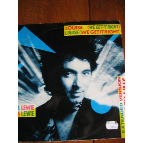 Louise  (We Get It Right) Extended Version // It  Never Will Go Wrong - Jona Lewie
